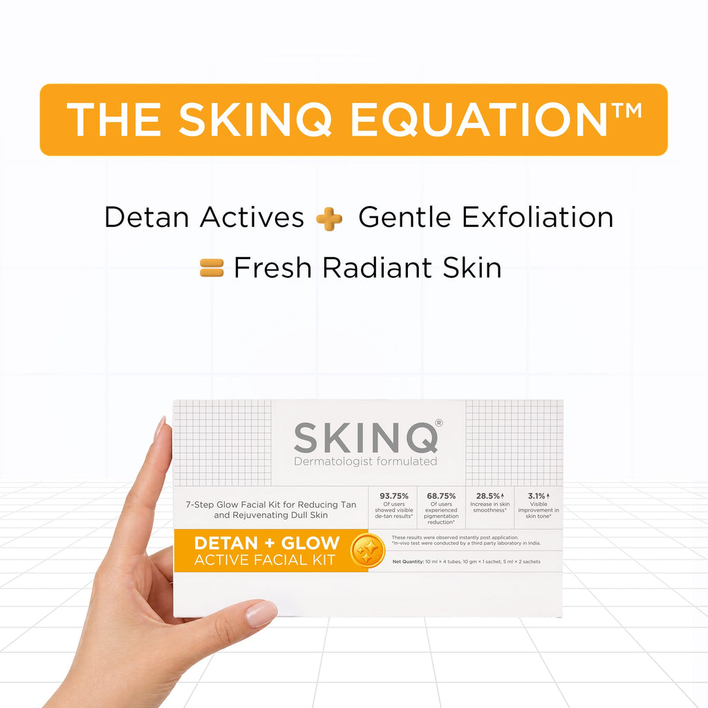 Detan+ Glow Active Facial Kit