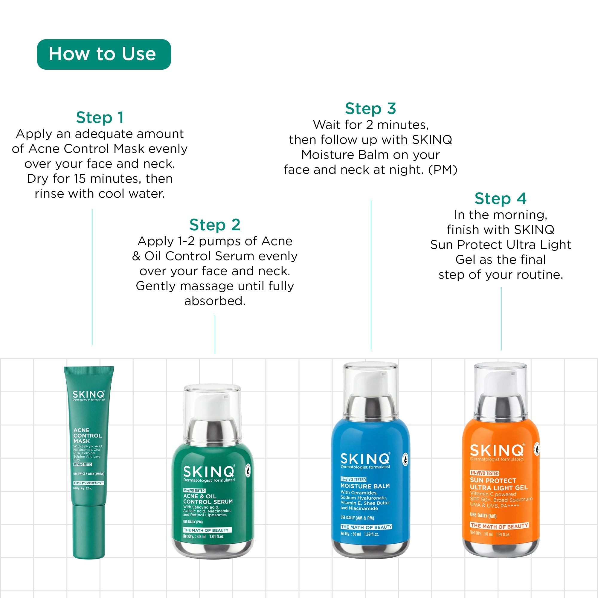 Acne Control & Protect Kit
