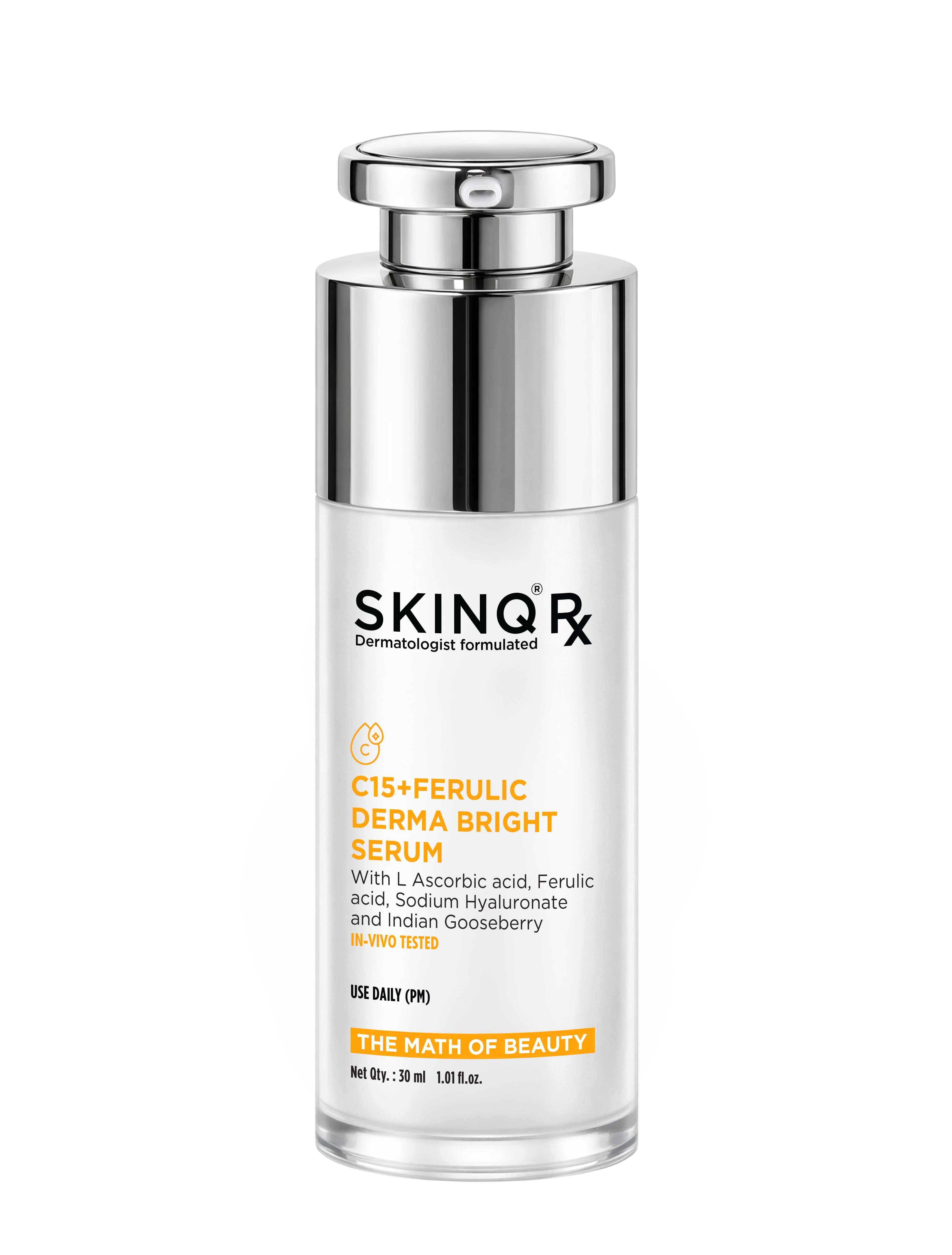 SKINQRx C15+Ferulic Derma Bright Serum